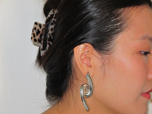 City Girl Silver Earrings